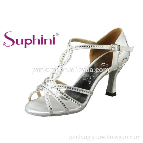 White Wedding Dance Shoes match Bridal Dress Shoes